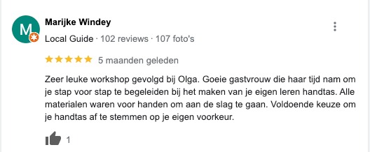 review Happy your workshops