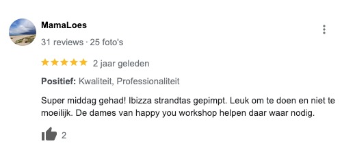 review Happy your workshops