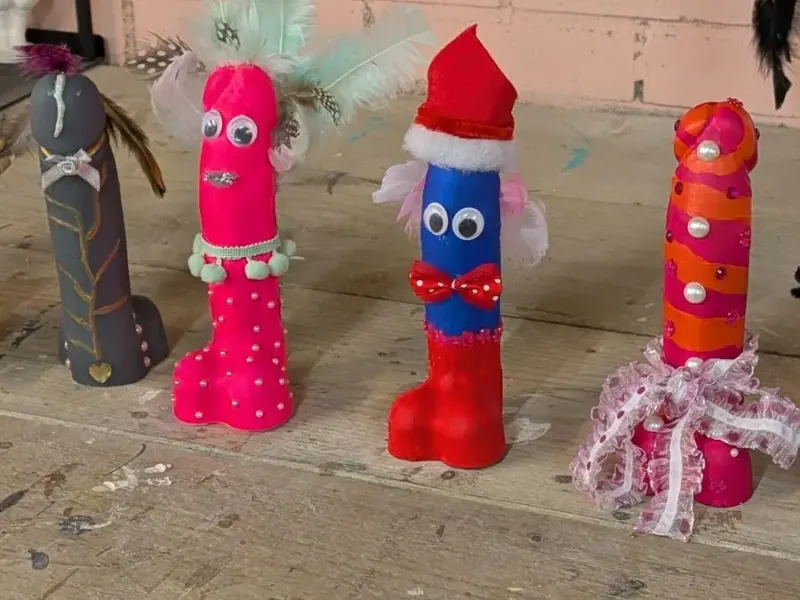 Voorbeeld uit de workshop Pimp your willy XL