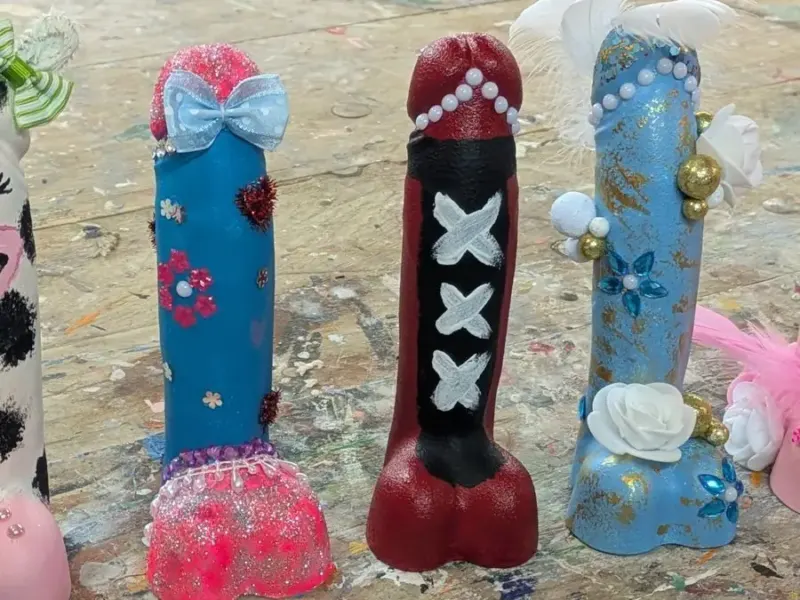Voorbeeld uit de workshop Pimp your willy XL